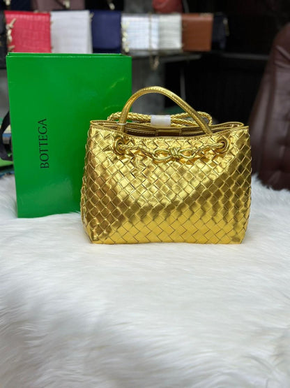 Bottega Veneta Handcrafted Cowhide Leather Tote