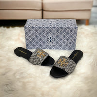 Tory Canvas Kira Sandals