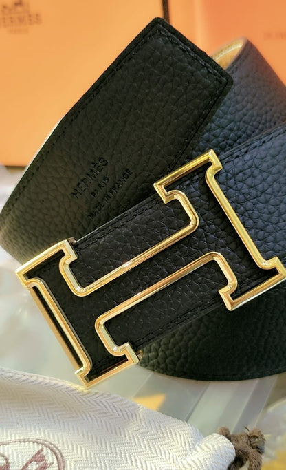 Hermes Two Sided Men Reversible Belt