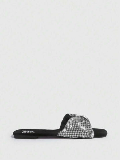Zara Bow Mash Sandals