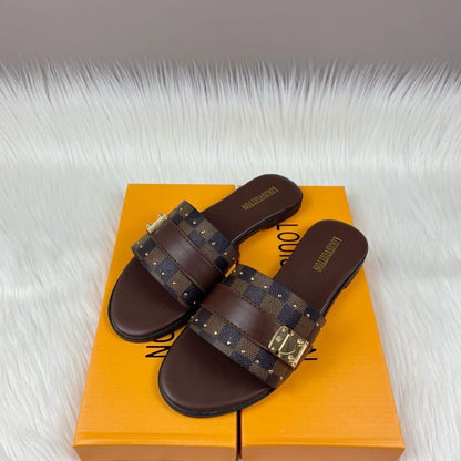 Louis Vuitton Studded Lock it Flat