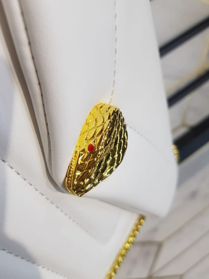 BVLGARI Serpenti  Reverse Shoulder Bag