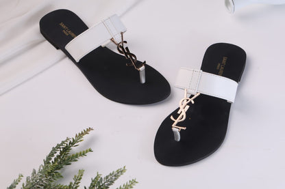 Saint Laurent Patent Sia Sandals