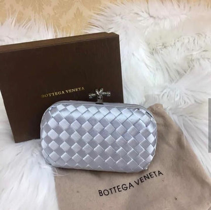 Bottega Veneta Satin Clutch Small