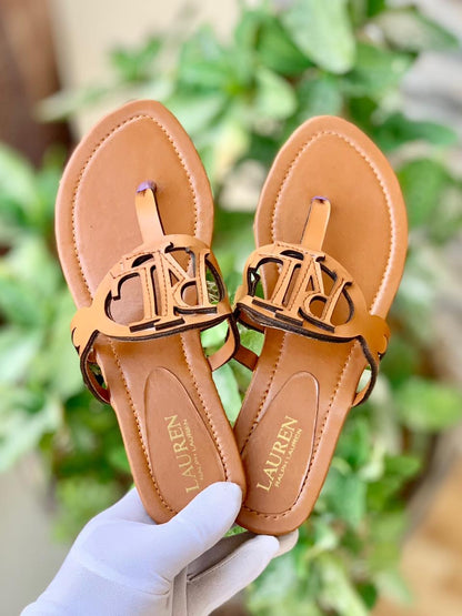 Ralph Lauren Leather Crafted Sandals