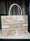 Dior Large Book Tote Solids Multi