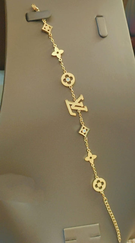 Louis Vuitton Gold Plated Bracelet