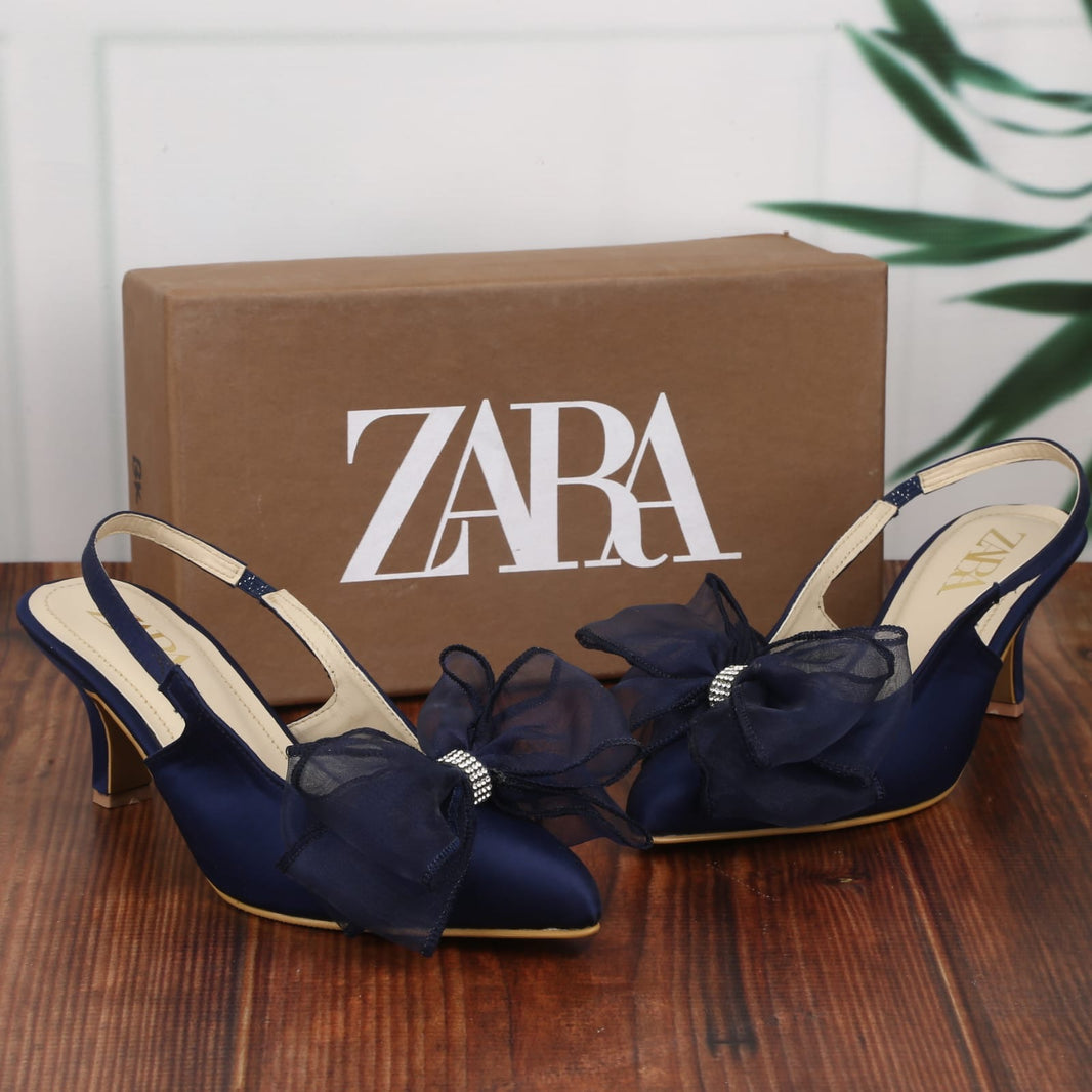 Zara Bow Verna Heels