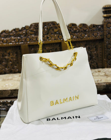 Balmain Signature Shoulder Bag