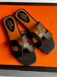 Hermes Cowhide Crafted Sandals