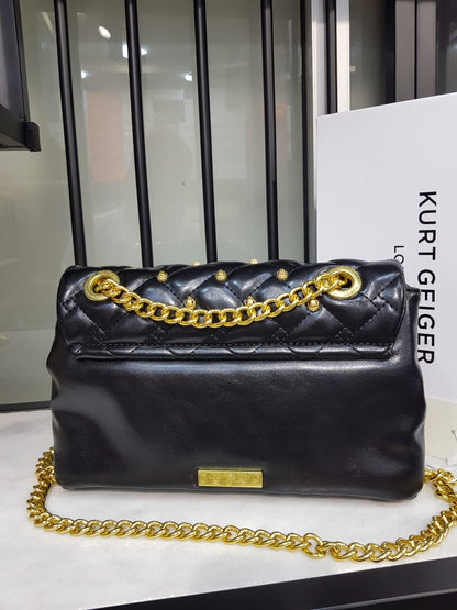 Kurt Geiger Kensington Eagle Studded Shoulder Bag