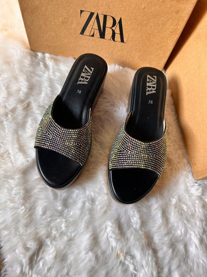 Zara Branded Wedges