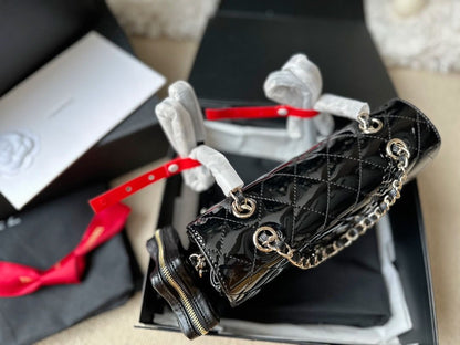 Chanel Backpack Mirrored Metallic Flap Bag