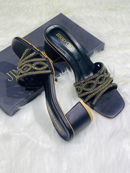 Jimmy Choo Block Heels