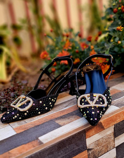 Valentino Rouhistones Heels