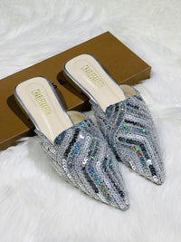 Charles & Keith Embroidered Sequence Pumps