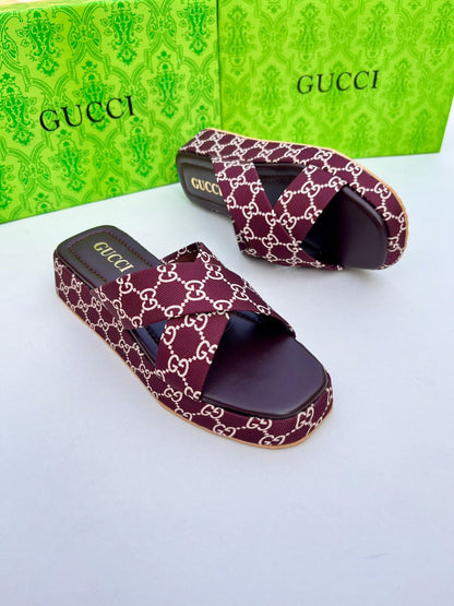 Gucci Cross Wedges