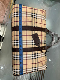 Burberry Duffle Boston Bag