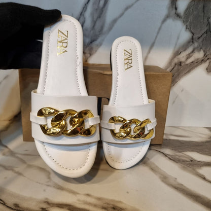 Zara Chain Flats