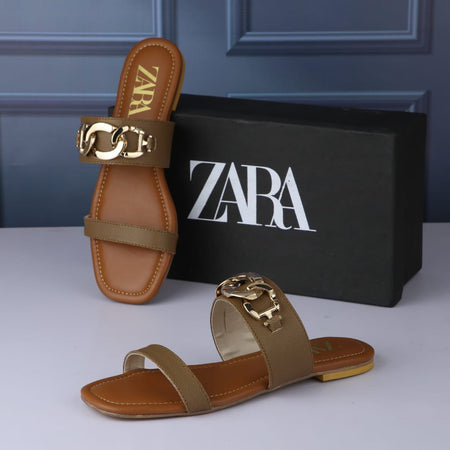 Zara Chain Flats