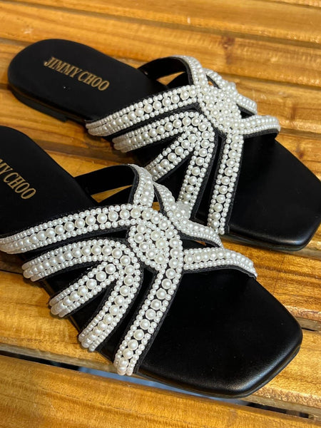 Jimmy Choo Pearls Flats