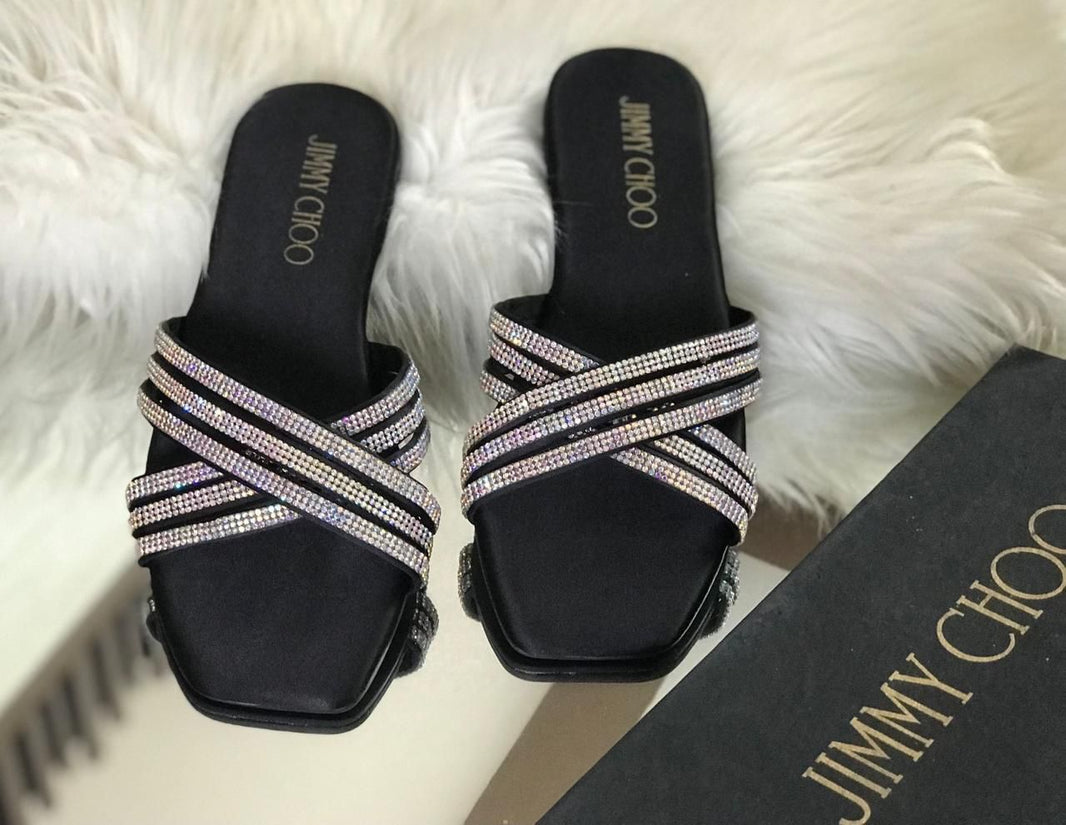 Jimmy Choo Pearl Slippers