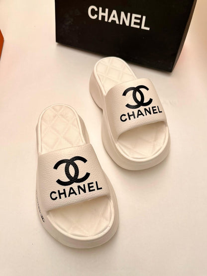 Chanel Platform Flipflops