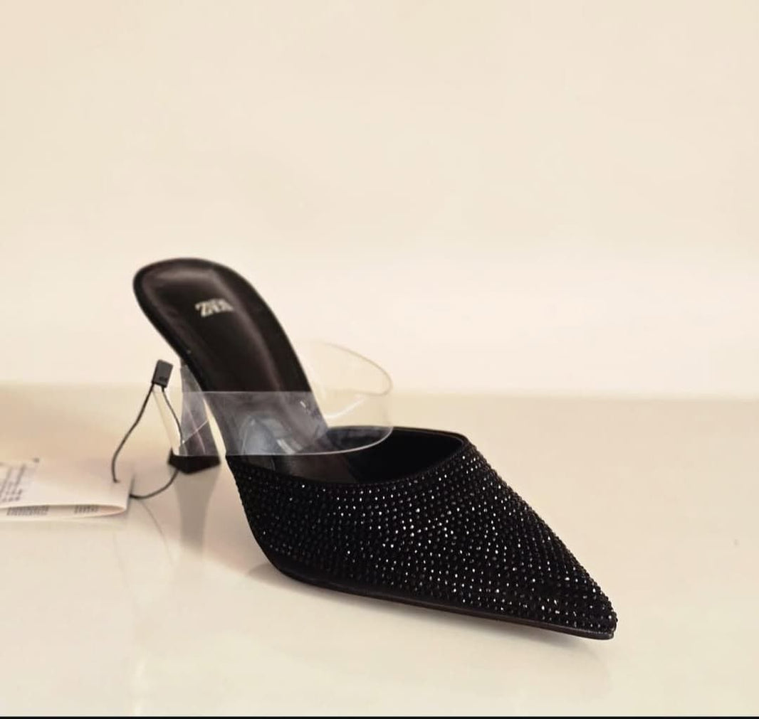 Zara Casual Slides Stone