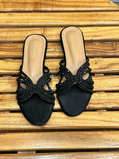 Aquzzura Stone Flats