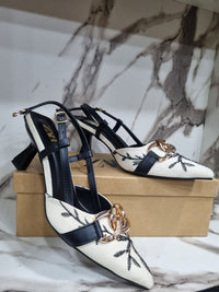 Zara Petal Decor Heels