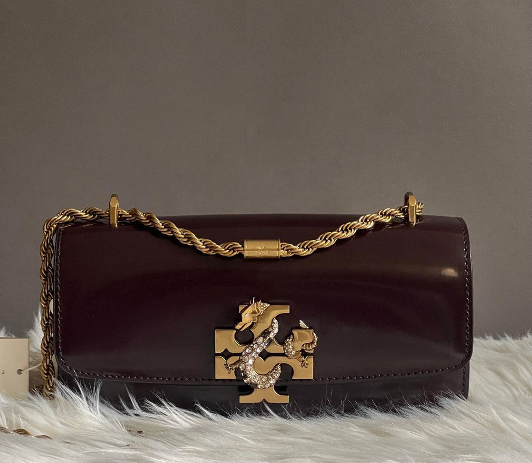 Tory Burch Burgundy Glossy
