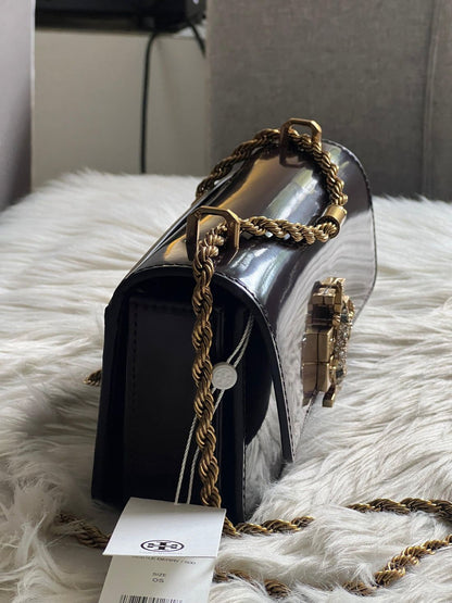 Tory Burch Burgundy Glossy