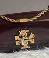 Tory Burch Burgundy Glossy