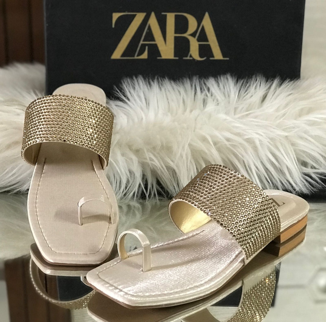 Zara Stone Haven Flats