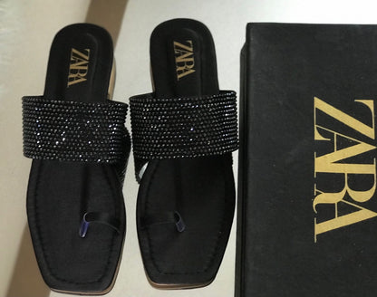 Zara Stone Haven Flats