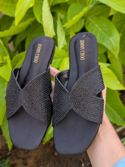 Jimmy Choo Stone Slippers