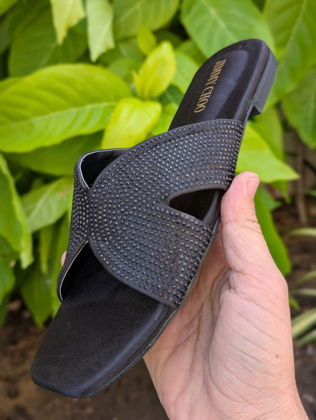 Jimmy Choo Stone Slippers