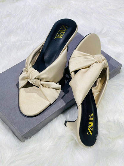 Zara Knot Heels