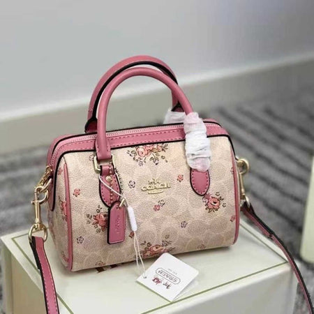 Coach Floral Duffle Bag