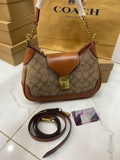 Coach Flap Chain Shoulder Bag