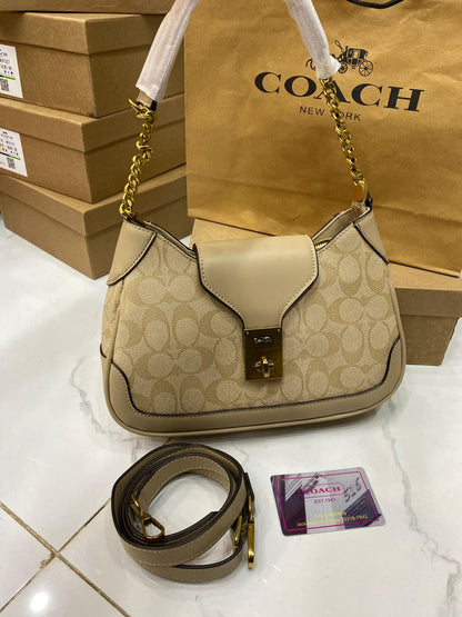 Coach Flap Chain Shoulder Bag