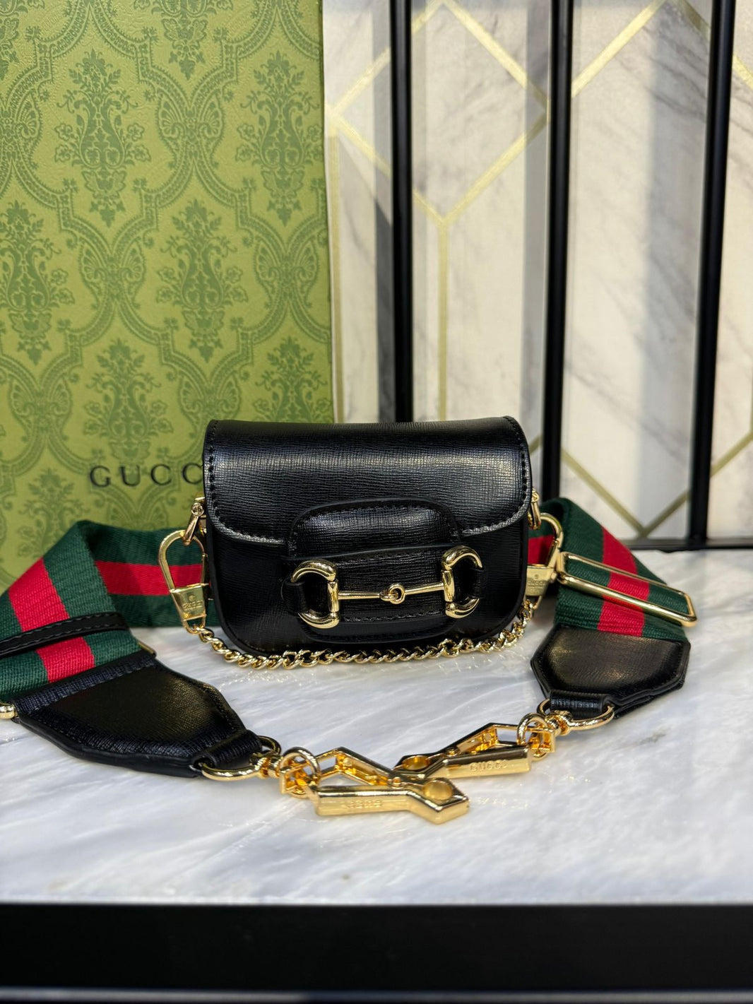 Gucci Horsebit 1955 Super Mini Bag