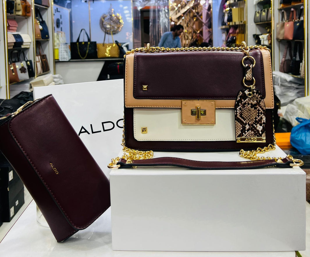 Aldo Two Piece Signature Bag
