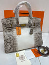 Hermes Crocodile Berkin Tote