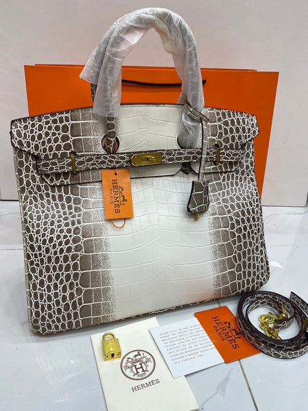 Hermes Crocodile Berkin Tote