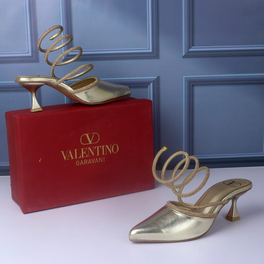 Valentino High Cross Heels
