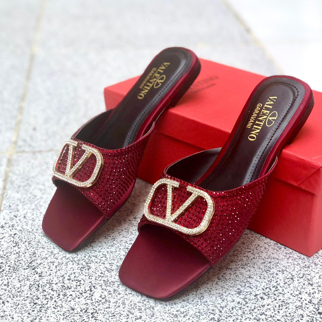 Valentino Stone Slipper