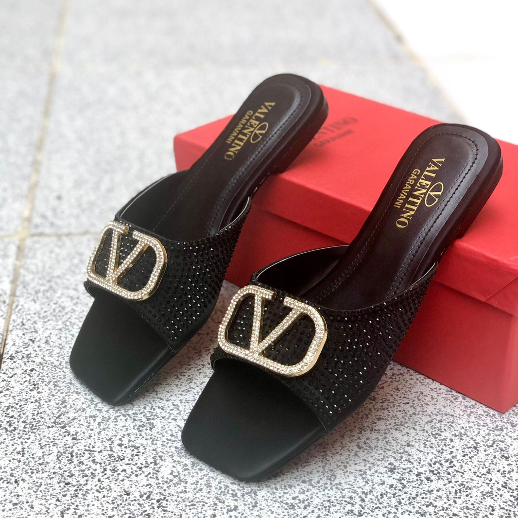 Valentino Stone Slipper