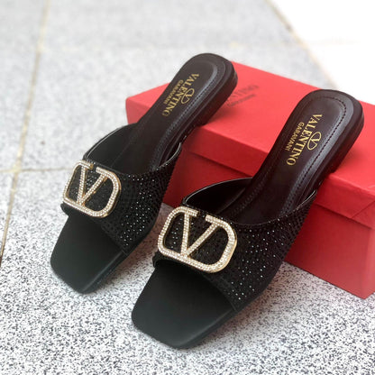Valentino Stone Slipper