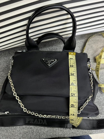 Nylon Tote Bag with Brand Box